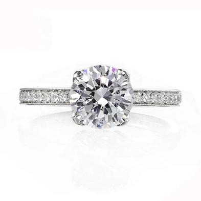 New arrival beauty 1 carat solitaire diamond ring