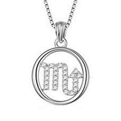Wholesale Sterling Silver  Zodiac Sign Cancer Pendant