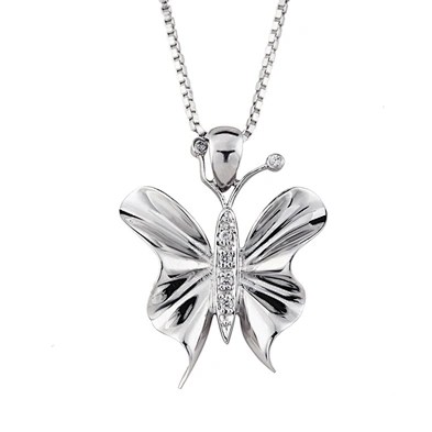 925 Sterling Silver Animal Charm Butterfly Pendant Jewelry Only Pendant
