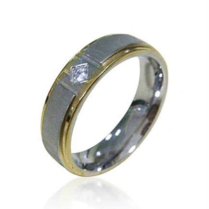 Simple design stainless steel thumb rings for men