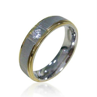 Simple design stainless steel thumb rings for men
