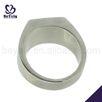 High quality custom design blank signet ring