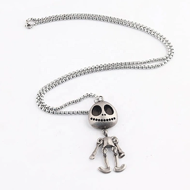 Fashion stainless steel jewellery wholesale skull pendant