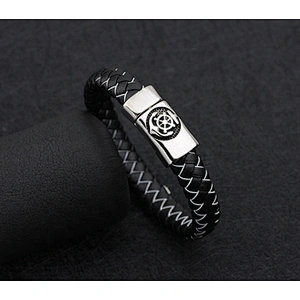 Adjustable Sterling Silver Custom Ship Black Cheap Amazonite Rope Mens Anchor Baguette Bracelet