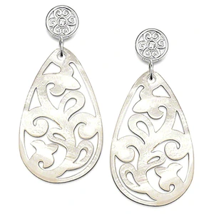Top design jhumka rose gold earring wholesale jewelry from dubai