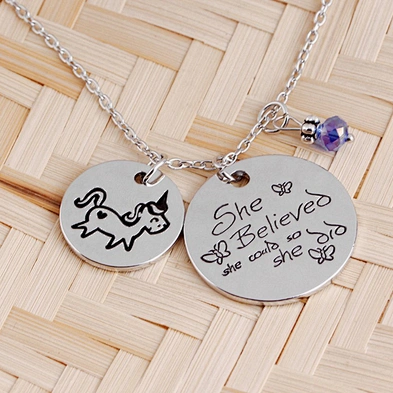 Unique christmas coin necklace german 925 silver jewelry