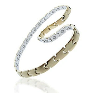 Elegant fashion bead design innovation hematite saint bracelet