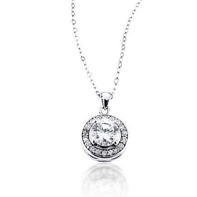 Good souvenir apple shape rhinestone pendant necklace