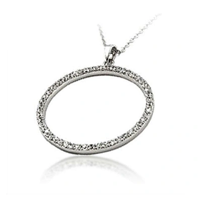 Simple design silver jewelry single pearl pendant settings