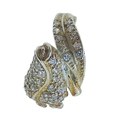 Flower shape customized engraving finger golden plated rings