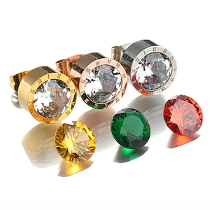 Daily wear huggie men magnetic one gram gold earring design jewelry