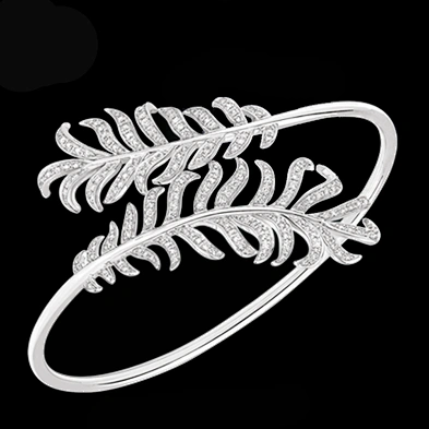 Innovate design natural 925 sterling silver bracelet with pearls