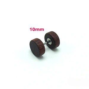 Free sample diy blank stainless steel earring stud for boy