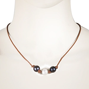 Wholesale cheap fine bali pearl choker necklace bib jewelry