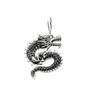 Personality dragon shape different types of pendant chains jewelry
