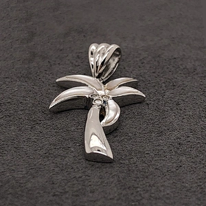 Summer Style Sandbank Wear Coconut Tree Pendant With White Shell Designs