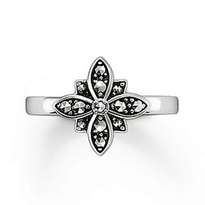 Special style specialized silver black onyx stones for rings