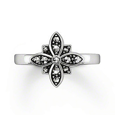 Special style specialized silver black onyx stones for rings