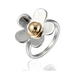 High end simple screw silver rings in stock on sale