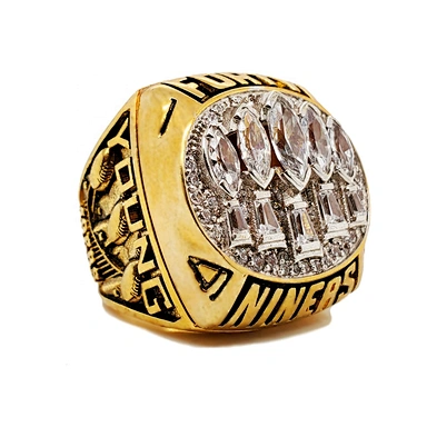 1986 new york giants cubic stone very cheap rings