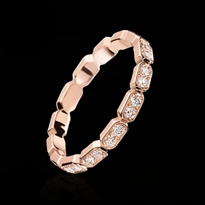 Trend 2020 Cubic Zircon Long Hexagon Design Geometric Ring Unisex