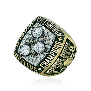 Fashion wholesale star champions men precious stone rings