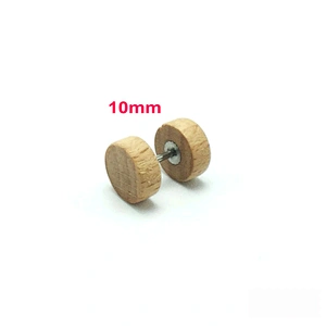 Free sample diy blank stainless steel earring stud for boy