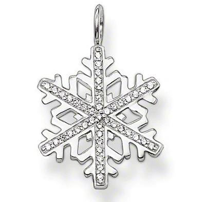 2018 promotional silver rhinestone snowflake necklace pendant