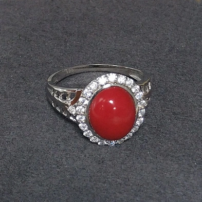 Fashion red stone cheap gorgeous fashionable jewelry
