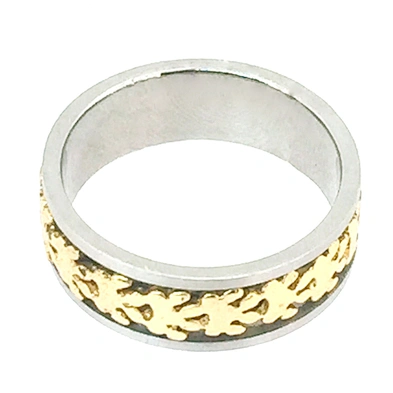 Gold decorative men finger modern jewellery sets stainless steel