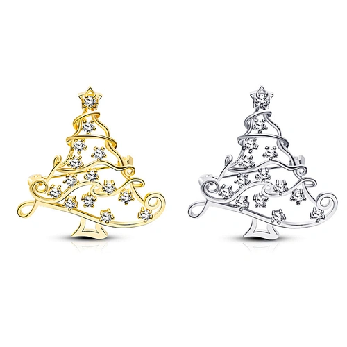 European and American Christmas tree wholesale brooch party dinner dress accessories