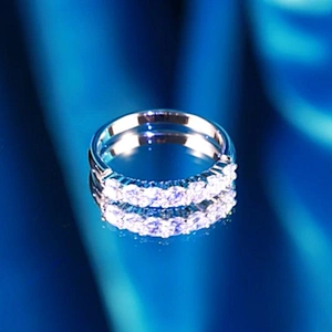 Mexican artificial diamond silver jewelry sample discount picture engagement ring