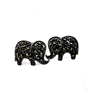 Wholesale jewelry silver thailand druzy quartz stud earring