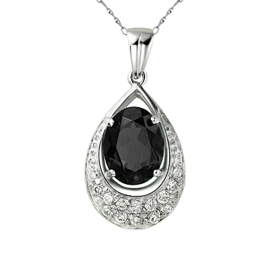 Mothers' day artificial precious stone drops pendant jewelry ruby necklace