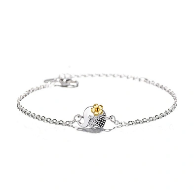 Fashion Women Custom 925 Sterling Silver Jewelry Charm Bracelet