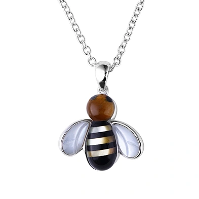New year bee silver personalized custom pendants