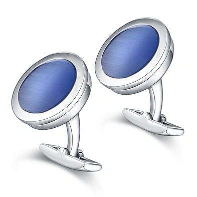 Guangzhou Wholesale Custom Designer Bulk Round Shell Men's Cufflink Blank