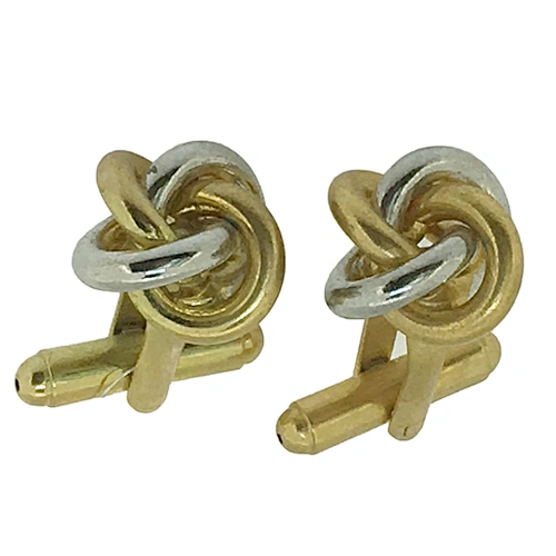 Swirl design cute men's golden fruits and vegetable cufflinks