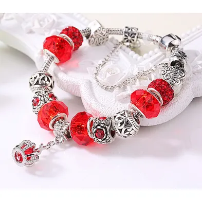 Summer jewelry fashion colored chamilia bracelet