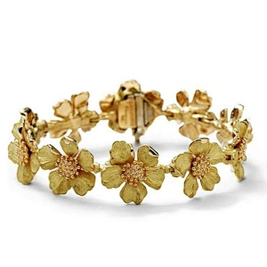 Fine quality flower chain women's bracelets