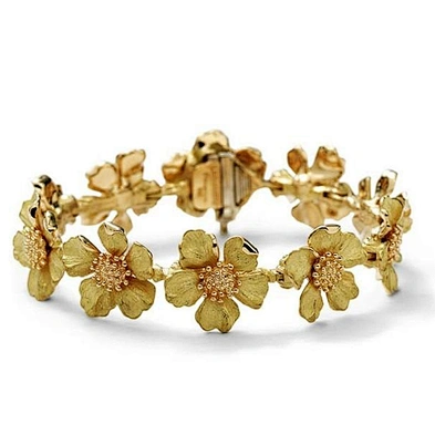 Fine quality flower chain women's bracelets