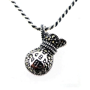 Boutique black stone wing thailand handmade jewelry wholesale