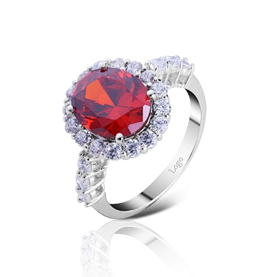 Fancy women cz flower stock engagement silver sun rings