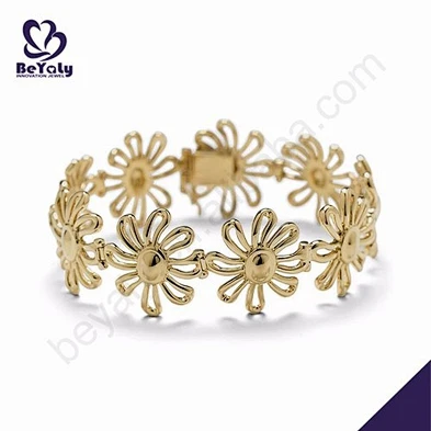 Vogue wedding silver jewelry gold bangle for bridal