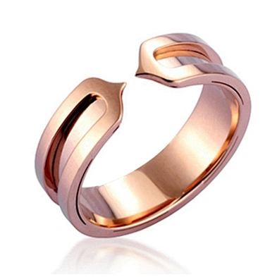 Well received horseshoe sterling silver rings with cubic zirconia