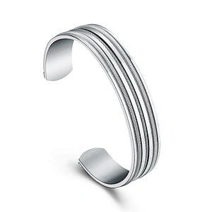 China supplier stainless steel jewelry yiwu cuff bangle bracelet wholesale