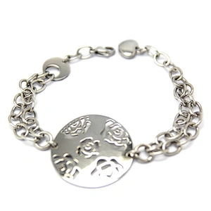 Round steel color fashion imitation jewelry guangzhou