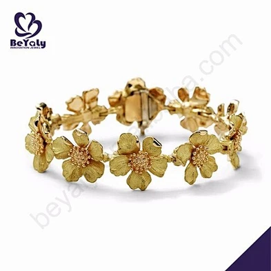 Vogue wedding silver jewelry gold bangle for bridal