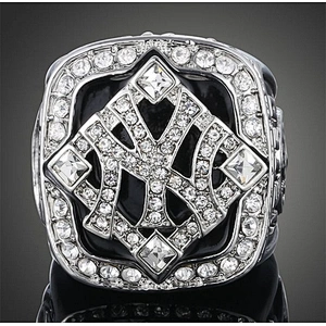 Fantasy custom cheap sport youth football champions ring