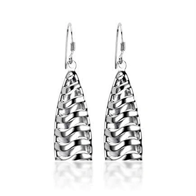 Korea old model earring material tube .999 fine silver jewelry bijoux
